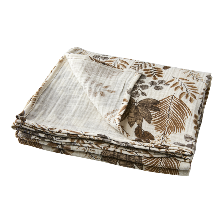 AGNES Tablecloth, Brown/white