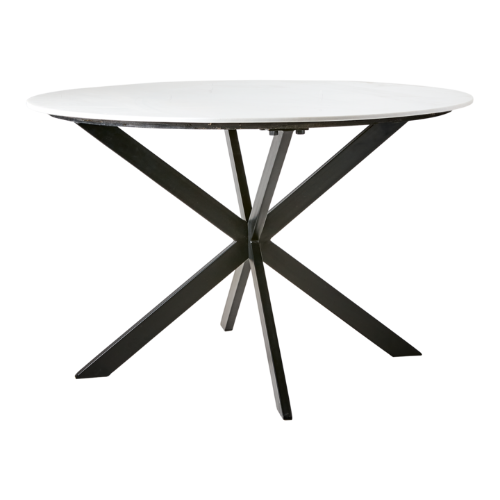MILAN Table, White/black