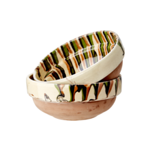 FAY Bowl, Ivory/multi colour