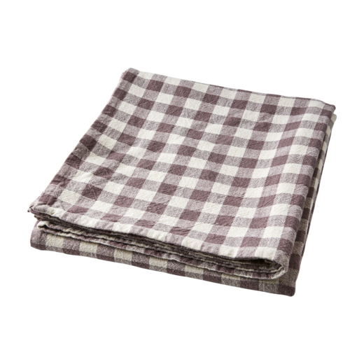 INGRID Tablecloth, Purple/off white