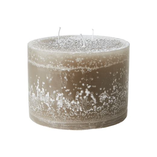 COTE NORD 3-wick candle, Quarts grey