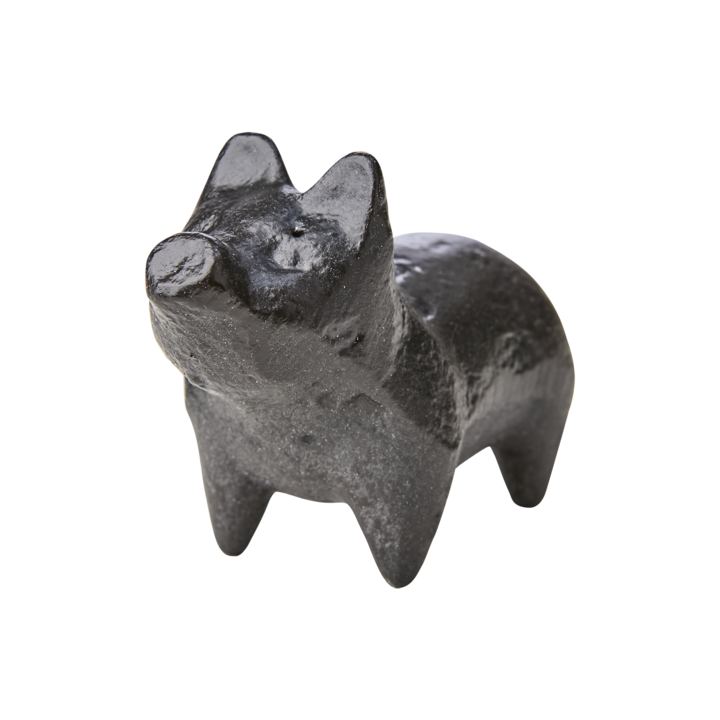 GLOBETROTTER Cerdo decorativo, Negro