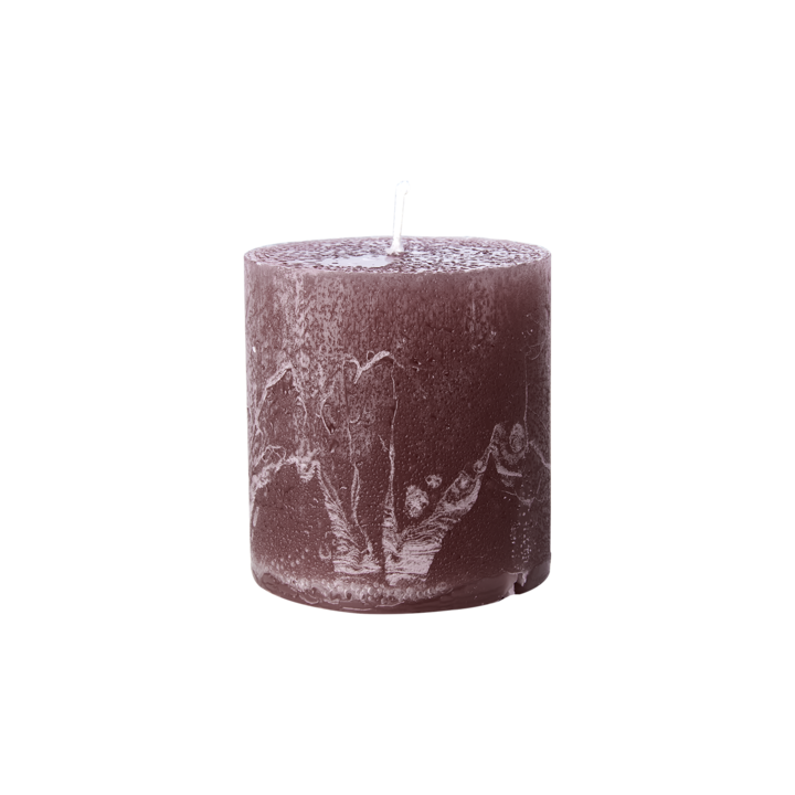 COTE NORD Pillar candle, Plum