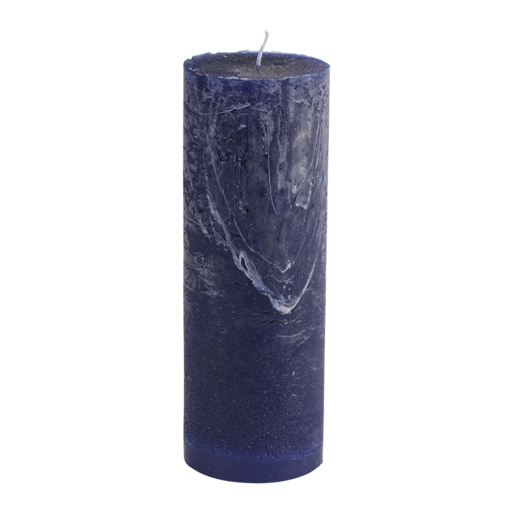 COTE NORD Stumpenkerze, Navyblau