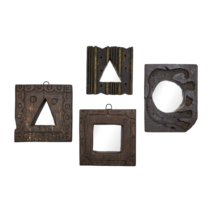 TREASURE Spiegel, Schwarz