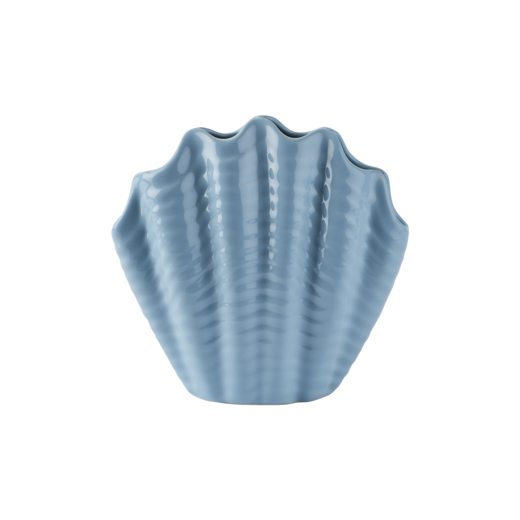 SHELL Vase, Blue