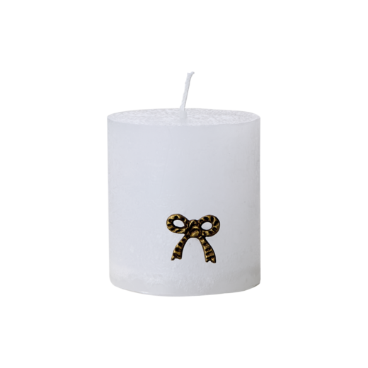 FRANCIS Bow candle pin, Brass colour
