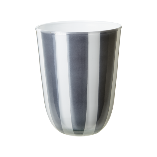 CIRCUS Teelichthalter M, Grau/weiß