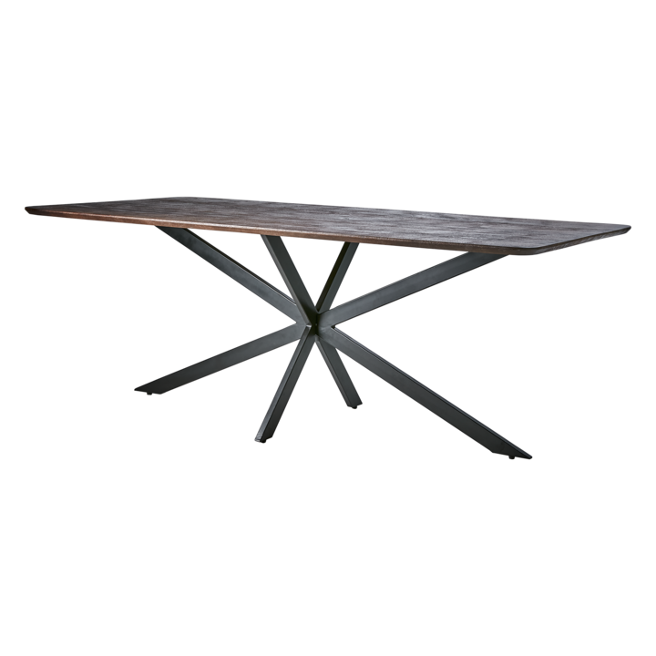 PORTLAND Table, Marron foncé