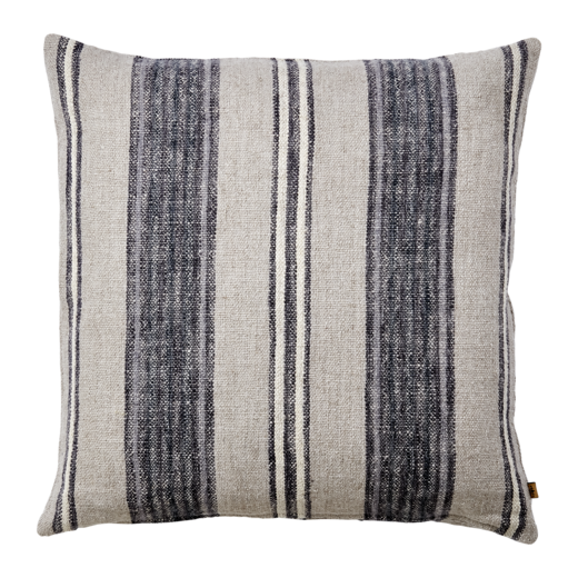 HILDA Cushion cover, Grey/blue