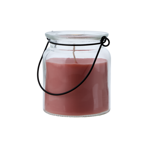 ICON Candle, Clear/pink