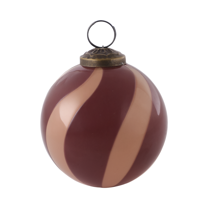 CIRCUS Weihnachtsbaum Dekoration, Beige/bordeaux