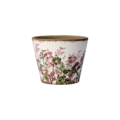 SPRING Pot, White/green/pink