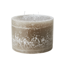 COTE NORD 3-wick candle, Quarts grey