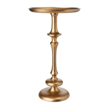 CARTER Candle holder L, Brass colour