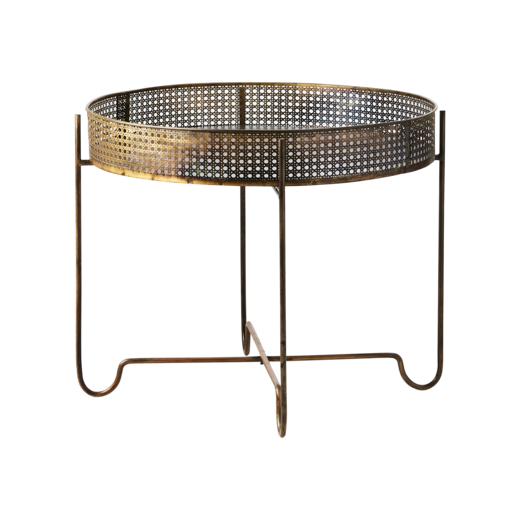 THOMAS Table L, Brass colour