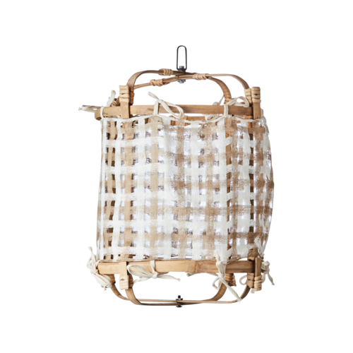 SHADE SIV Lamp frame textile cover XS, Natural/ off white