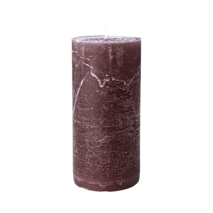 COTE NORD Pillar candle, Plum