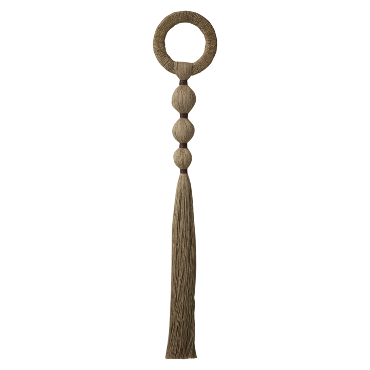 MILLA Wall decoration, Natural/dark red