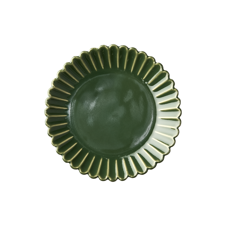 HULDA Assiette, Vert