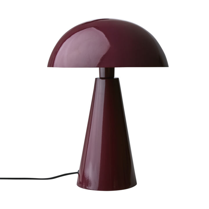 FRANK Table lamp, Burgundy