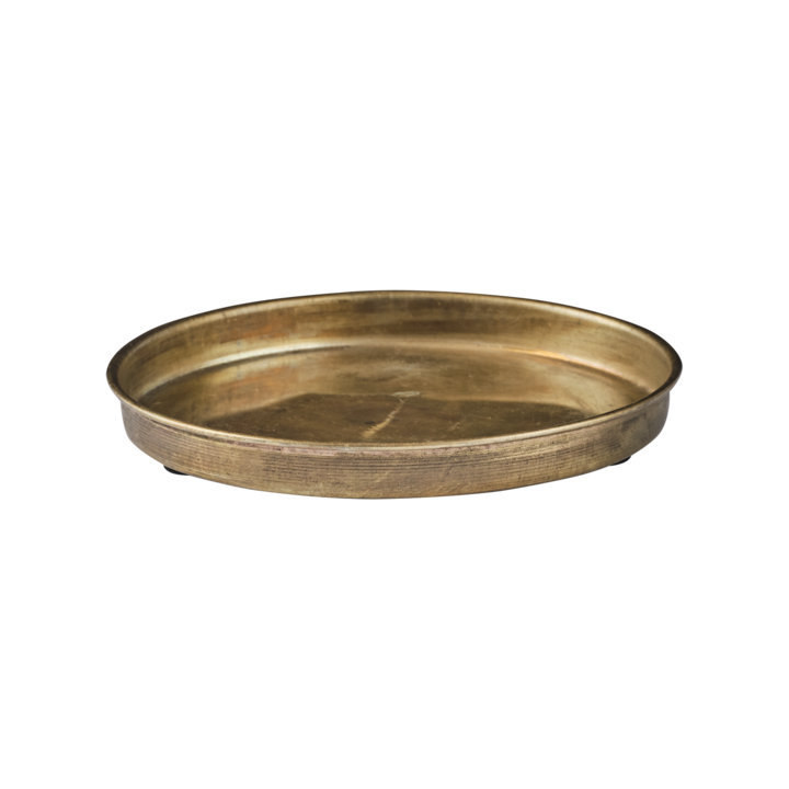 LYRA Tray, Brass colour