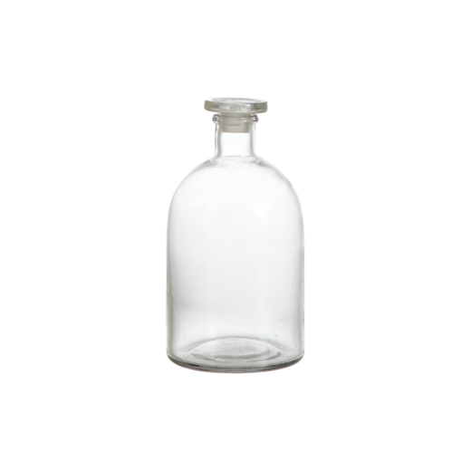BELLA Bottle with lid M, Clear