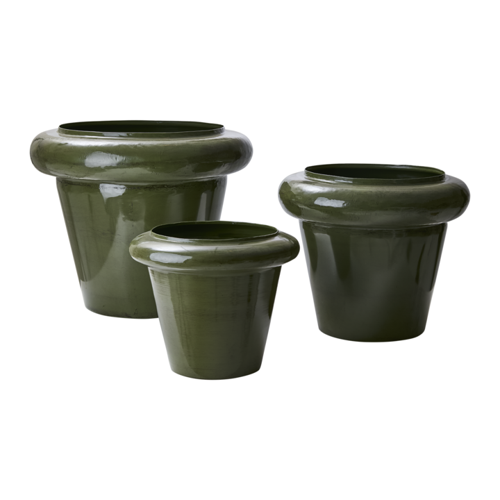 IGGY Pot, set of 3, Green