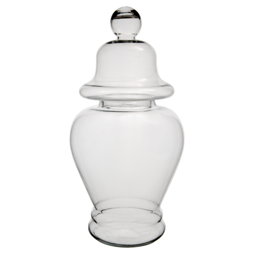 ASTON Urn with lid, Clear