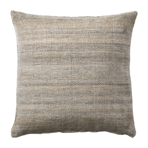 PETRA Cushion cover, Beige/mustard/ivory