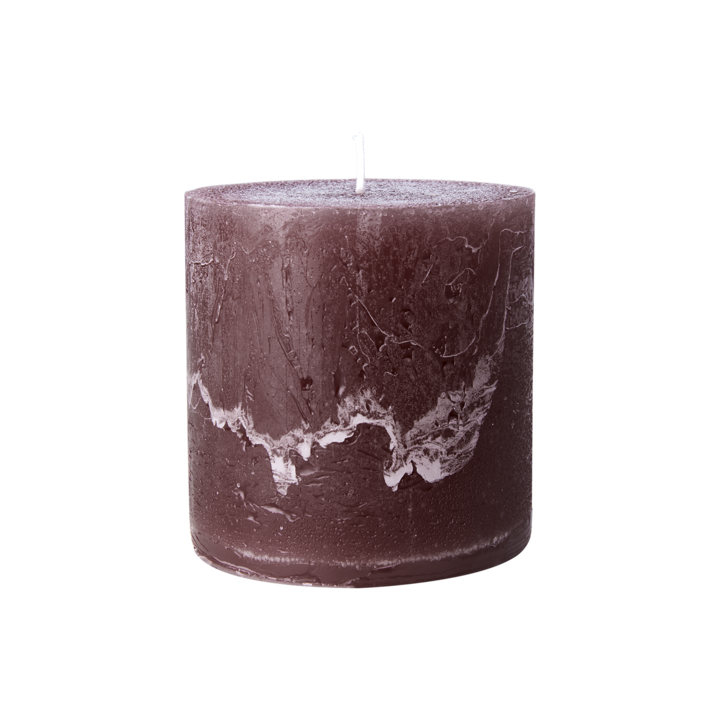 COTE NORD Pillar candle, Plum