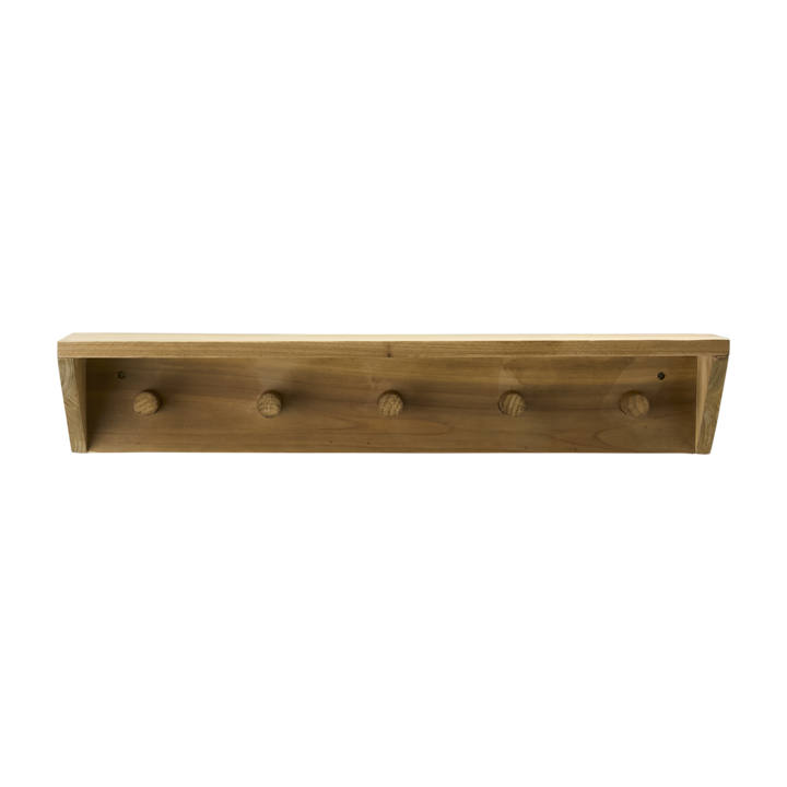 SIMON Shelf with knobs, Natural