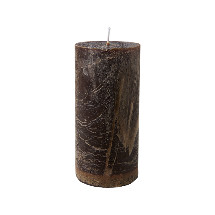 COTE NORD Pillar candle, Brown