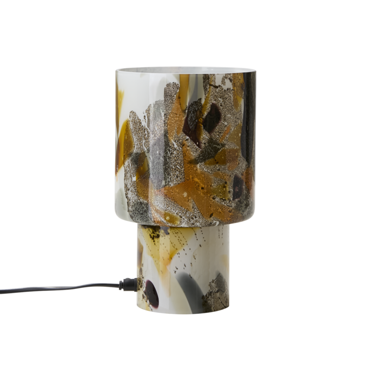 ELDOR Tischlampe, Verschiedenfärbig