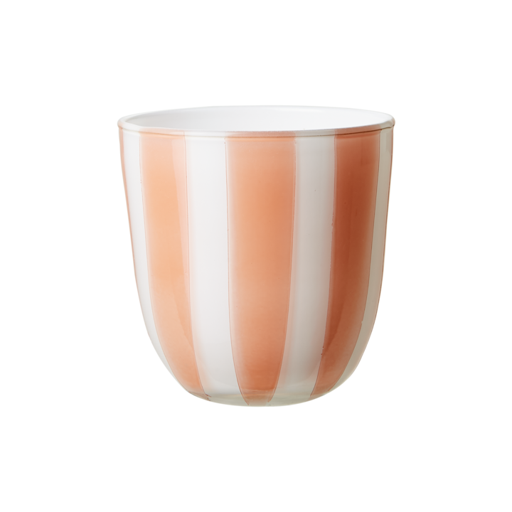 CIRCUS Tea light holder S, Peach/white