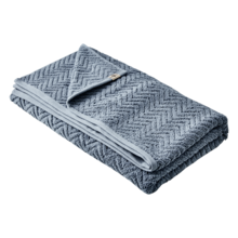 ARILD Towel, Blue/grey