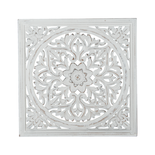 CARVE Wall decoration S, White