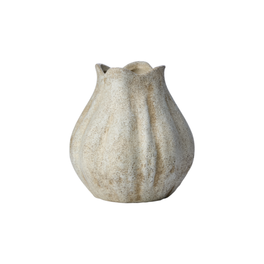 VIGGO Vase, Beige