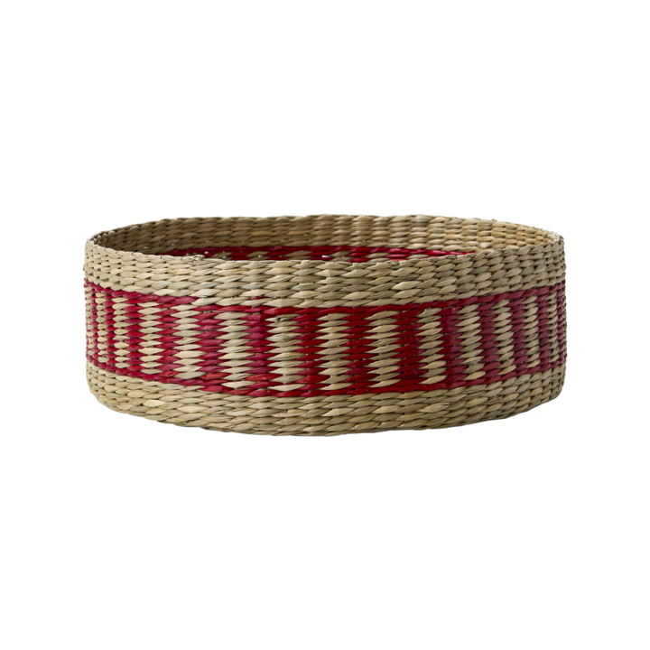 COLLECT Basket, Natural/red