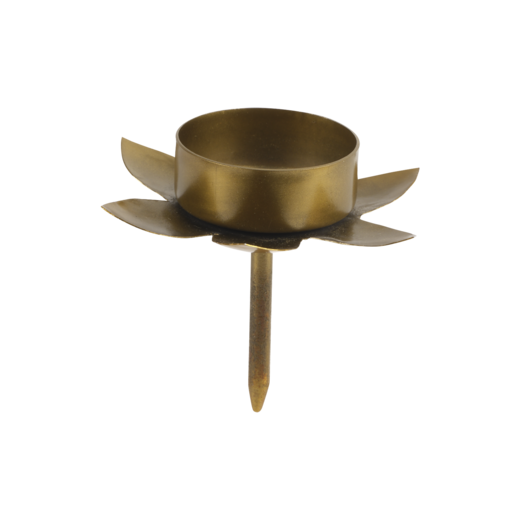 THOR Tea light holder, Gold colour