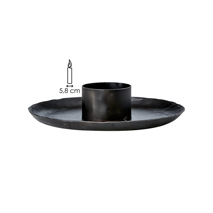 THOR Candle holder, Black