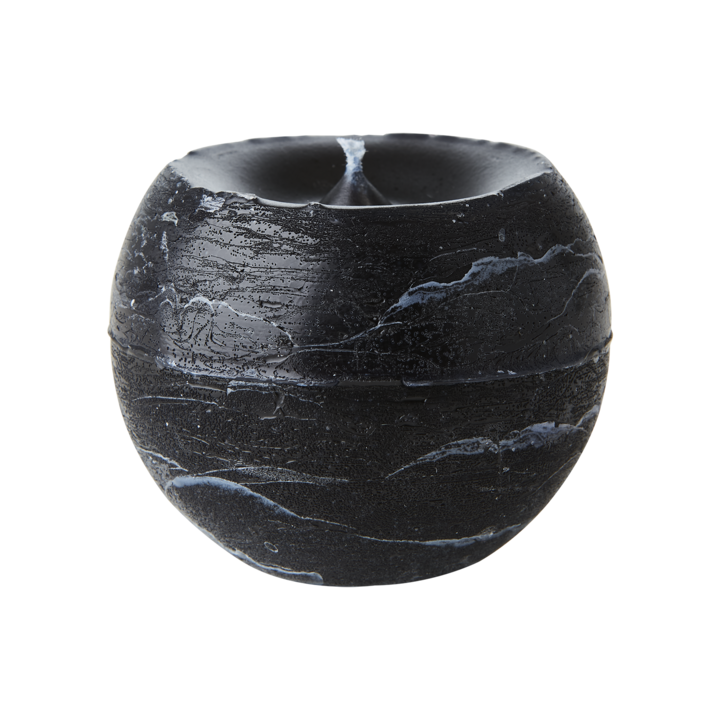 COTE NORD Ball candle S, Black