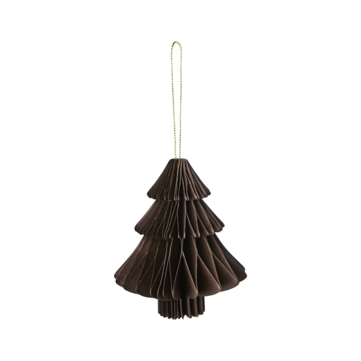 UNI Decoración del árbol de Navidad, Marrón