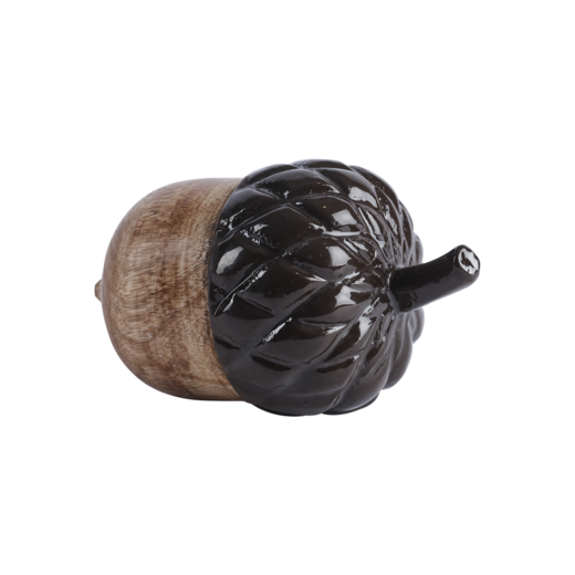 TIM Decoration acorn, Brown/natural