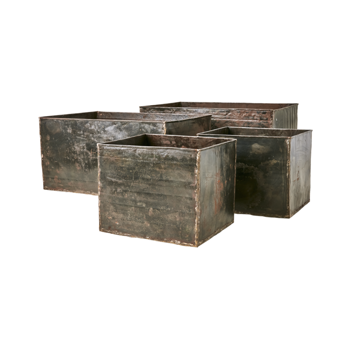 ROBUST Planter, set of 4, Black