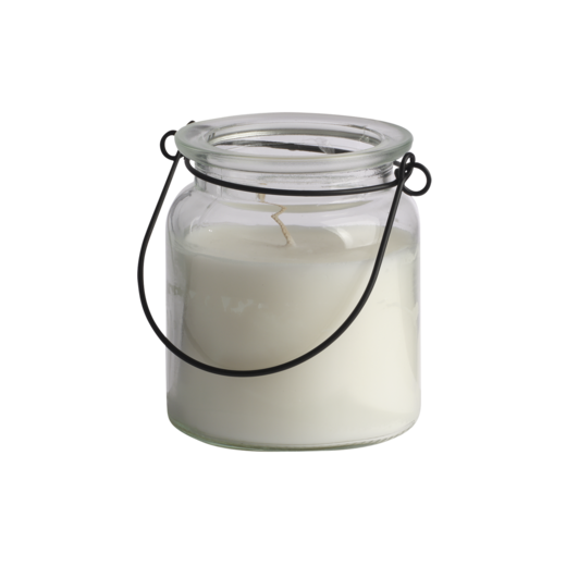ICON Candle, Clear/white