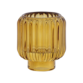 DAISY Candle holder, Amber