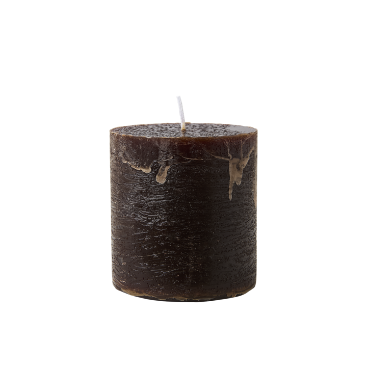 COTE NORD Bougie pilier, Marron