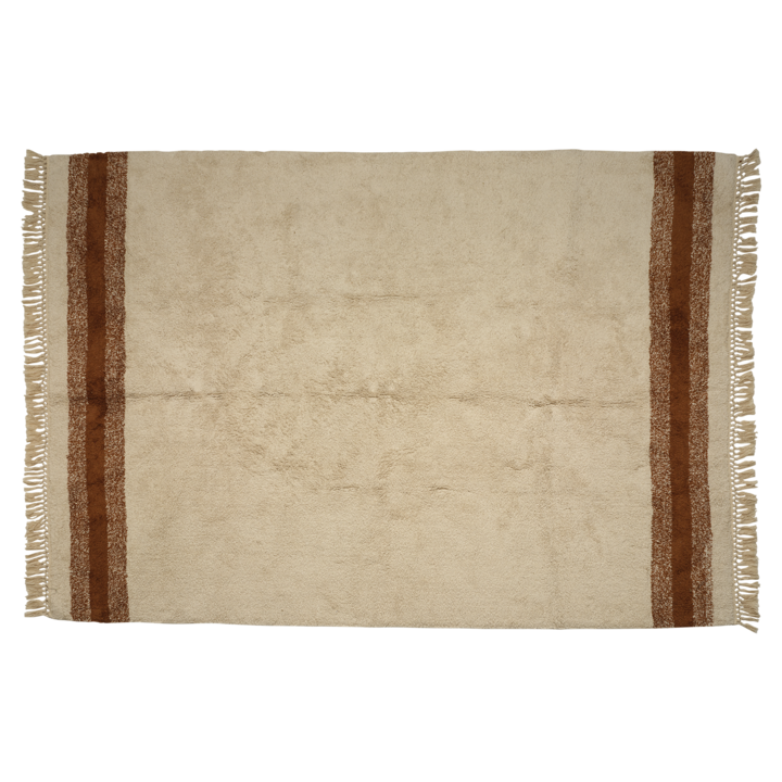 MEG Teppich, Braun/beige