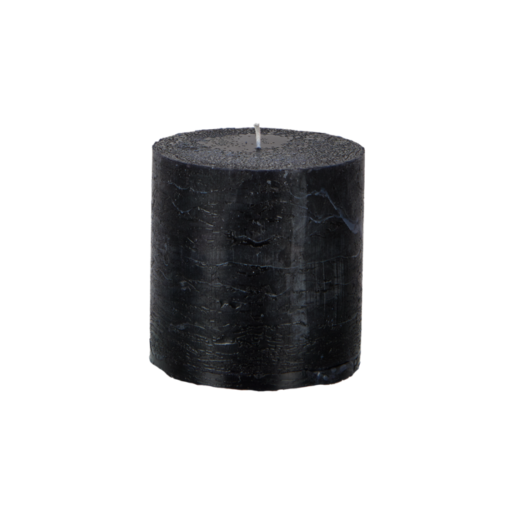 COTE NORD Pillar candle, Black